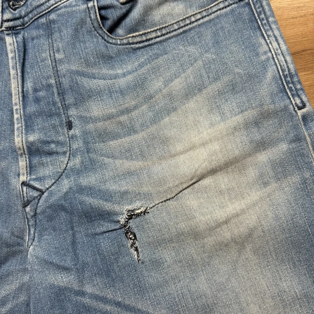 Diesel Heeven Jeans Men‎ 32x32 Blue Straight Leg Stretch Made in Italy Y2K 0R8WD